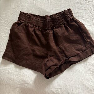 Reformation Mila Linen Short